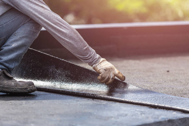 Professional Emergency Waterproofing technician working in Manville, NJ